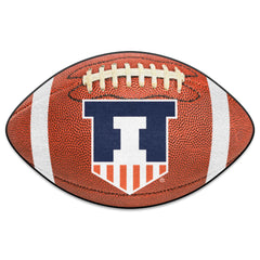 Illinois Illini  Football Rug - 20.5in. x 32.5in.