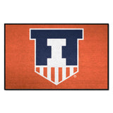 Illinois Illini Starter Mat Accent Rug - 19in. x 30in.