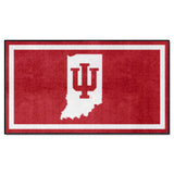 Indiana Hooisers 3ft. x 5ft. Plush Area Rug