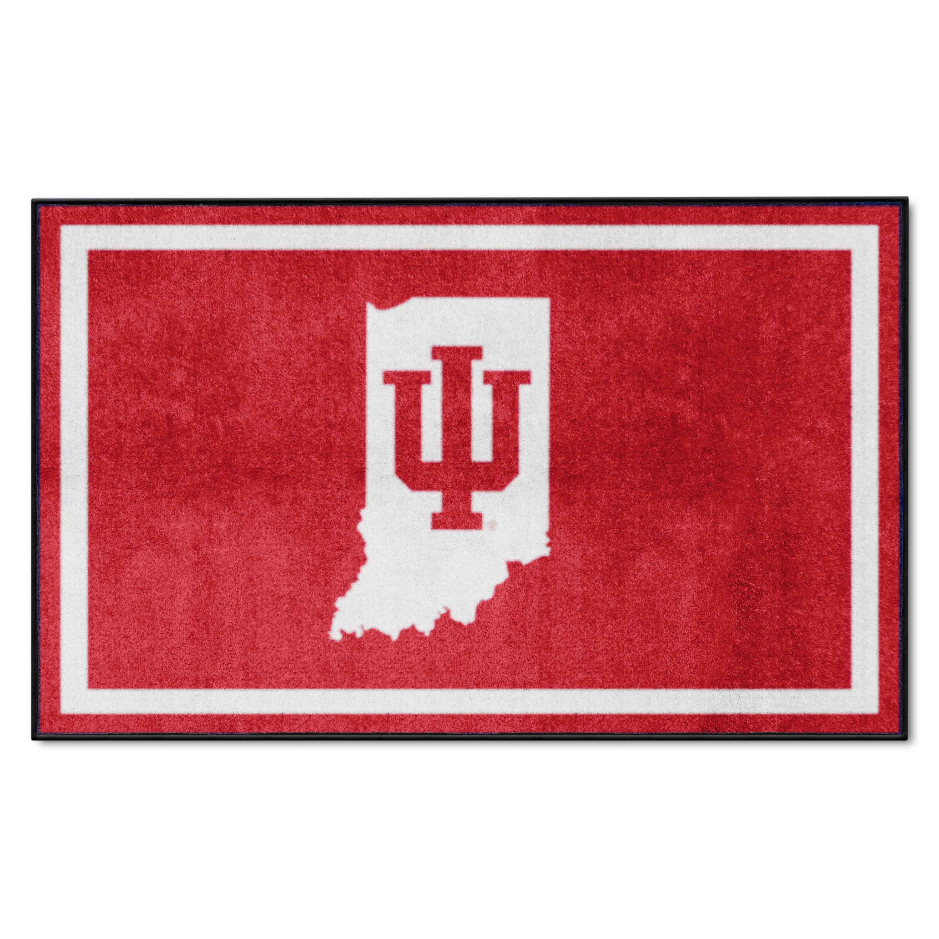 Indiana Hooisers 4ft. x 6ft. Plush Area Rug