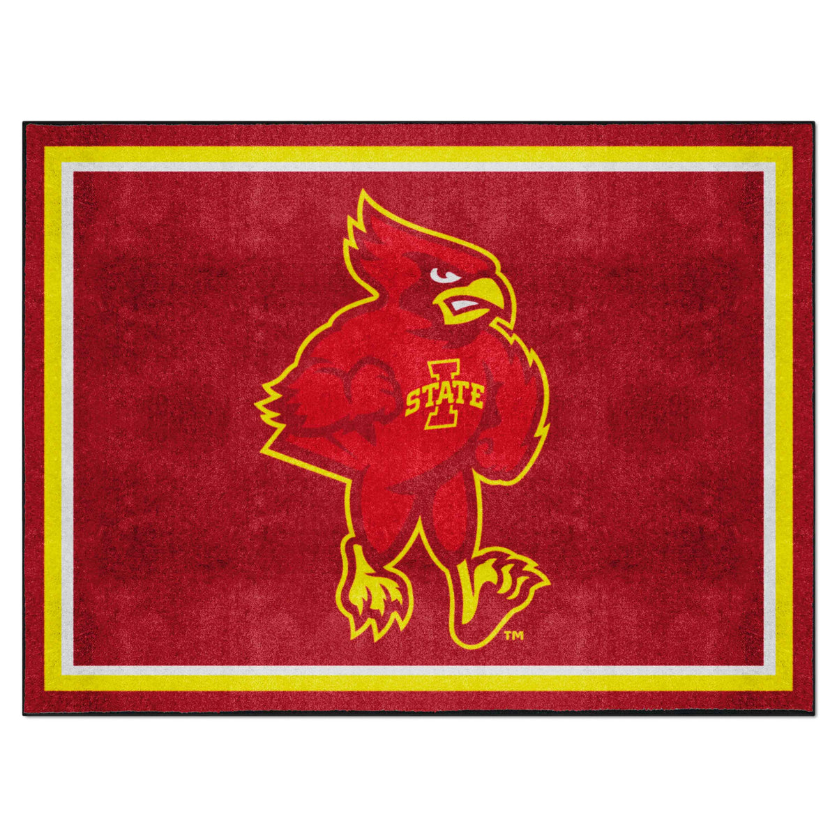 Iowa State Cyclones 8ft. x 10 ft. Plush Area Rug