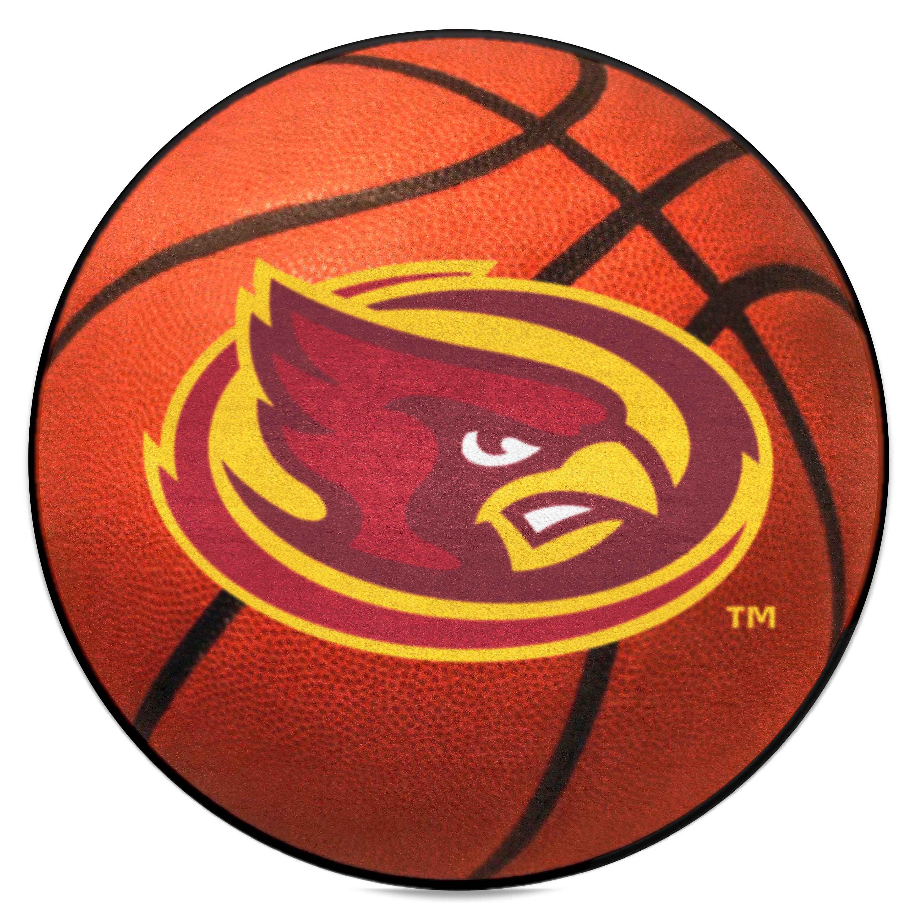 Iowa State Cyclones Basketball Rug - 27in. Diameter