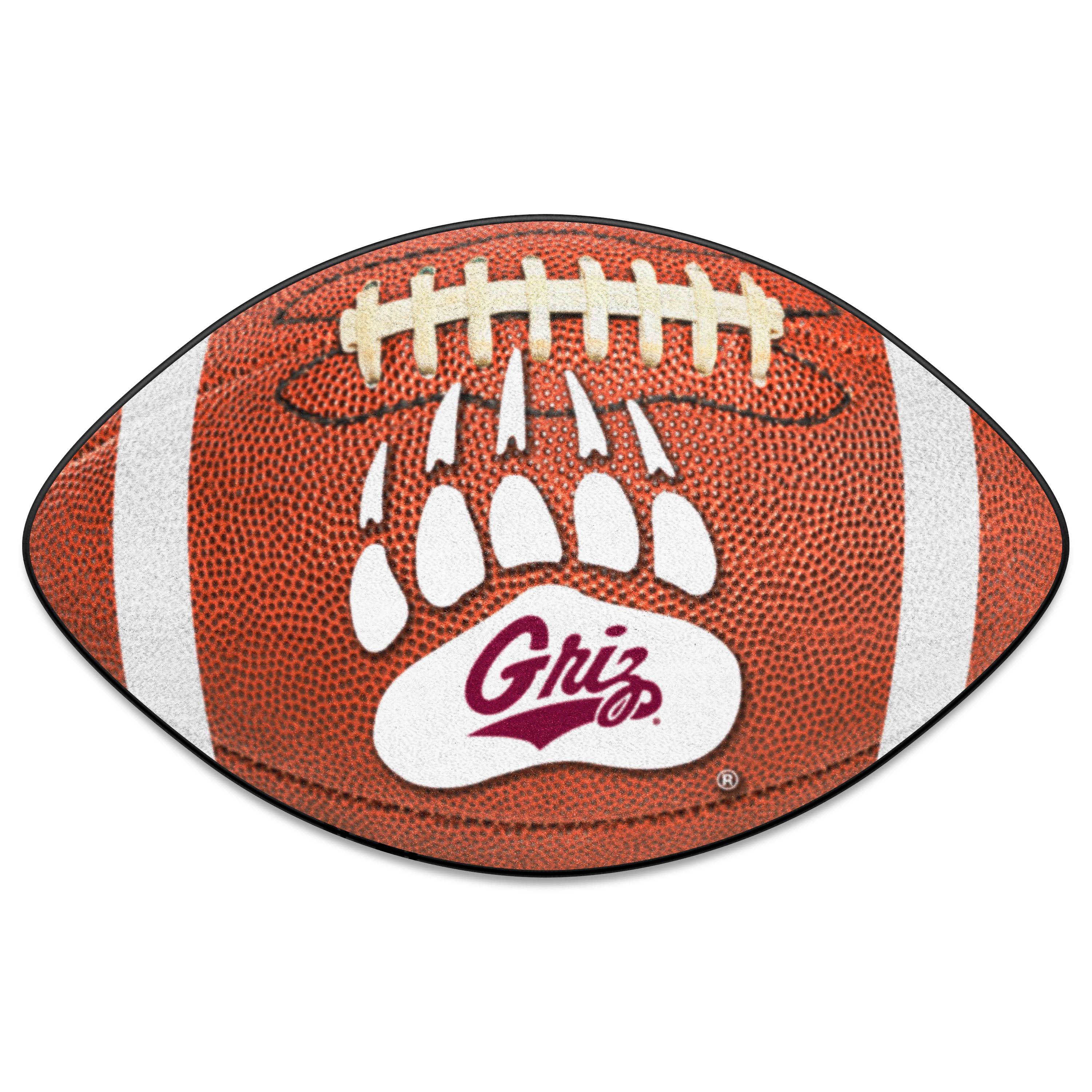 Montana Grizzlies Football Rug - 20.5in. x 32.5in.