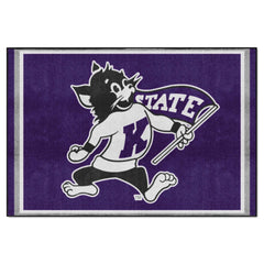 Kansas State Wildcats 5ft. x 8 ft. Plush Area Rug