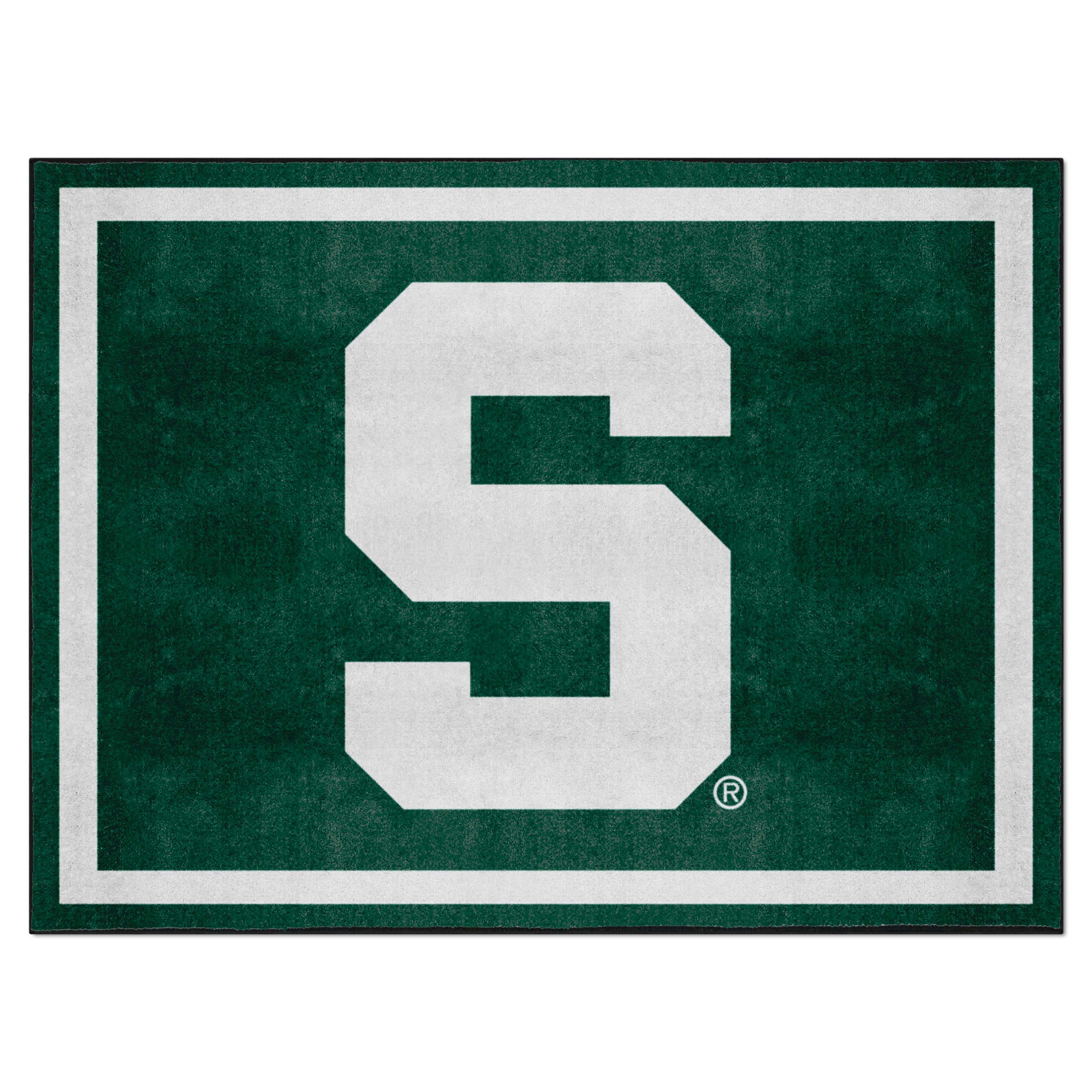 Michigan State Spartans 8ft. x 10 ft. Plush Area Rug