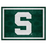 Michigan State Spartans 8ft. x 10 ft. Plush Area Rug