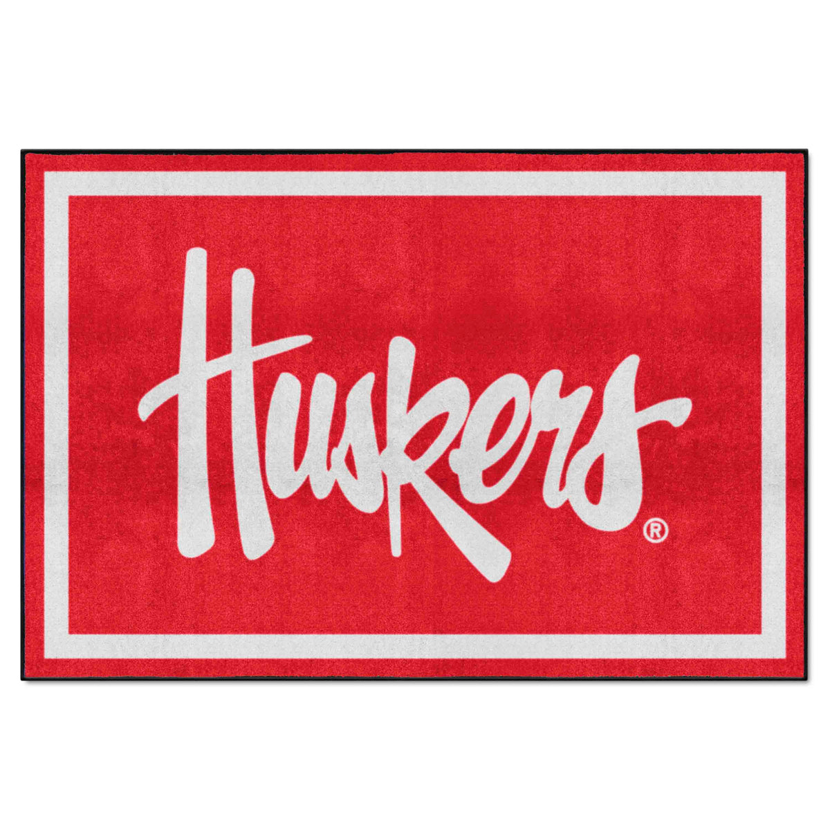 Nebraska Cornhuskers 5ft. x 8 ft. Plush Area Rug