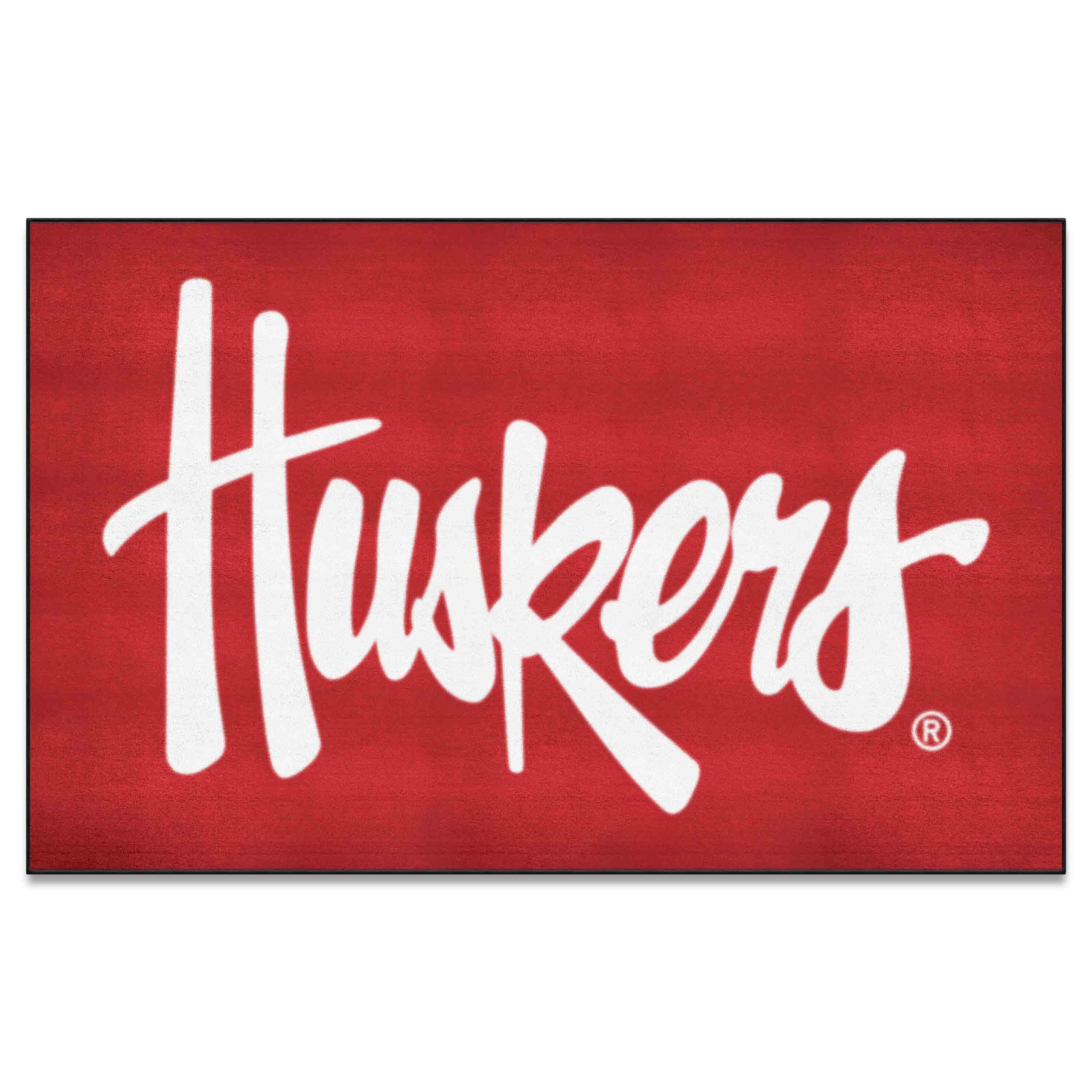 Nebraska Cornhuskers Ulti-Mat Rug - 5ft. x 8ft.