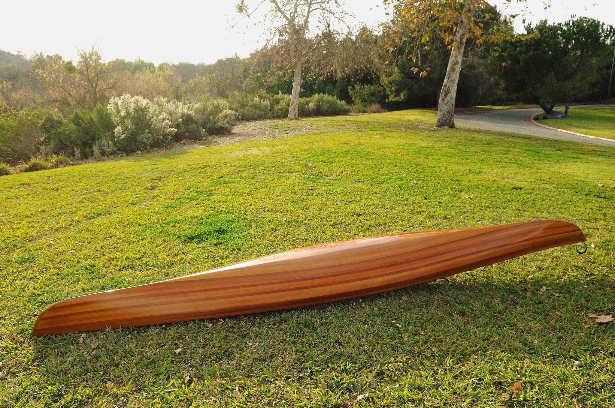 23" X 206" X 13" Wooden Kayak 1 Person