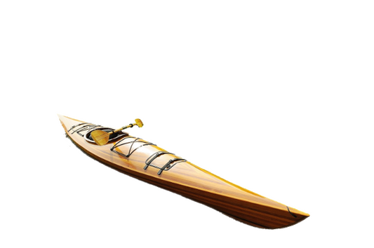 24" X 177" X 13.5" Wooden Kayak