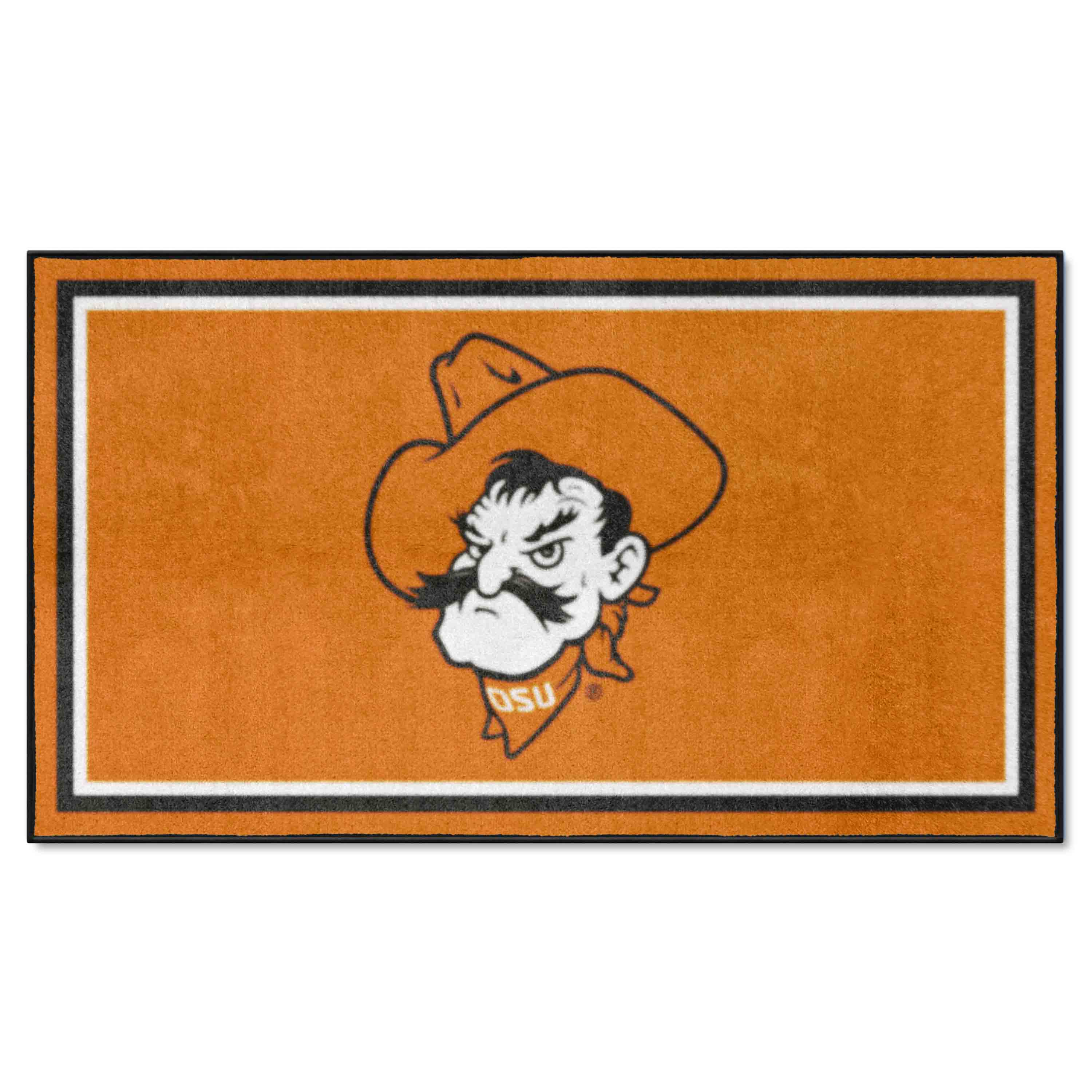 Oklahoma State Cowboys 3ft. x 5ft. Plush Area Rug - Oklahoma State