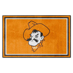 Oklahoma State Cowboys 4ft. x 6ft. Plush Area Rug - Oklahoma State