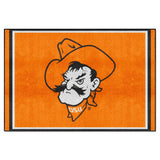 Oklahoma State Cowboys 5ft. x 8 ft. Plush Area Rug - Oklahoma State