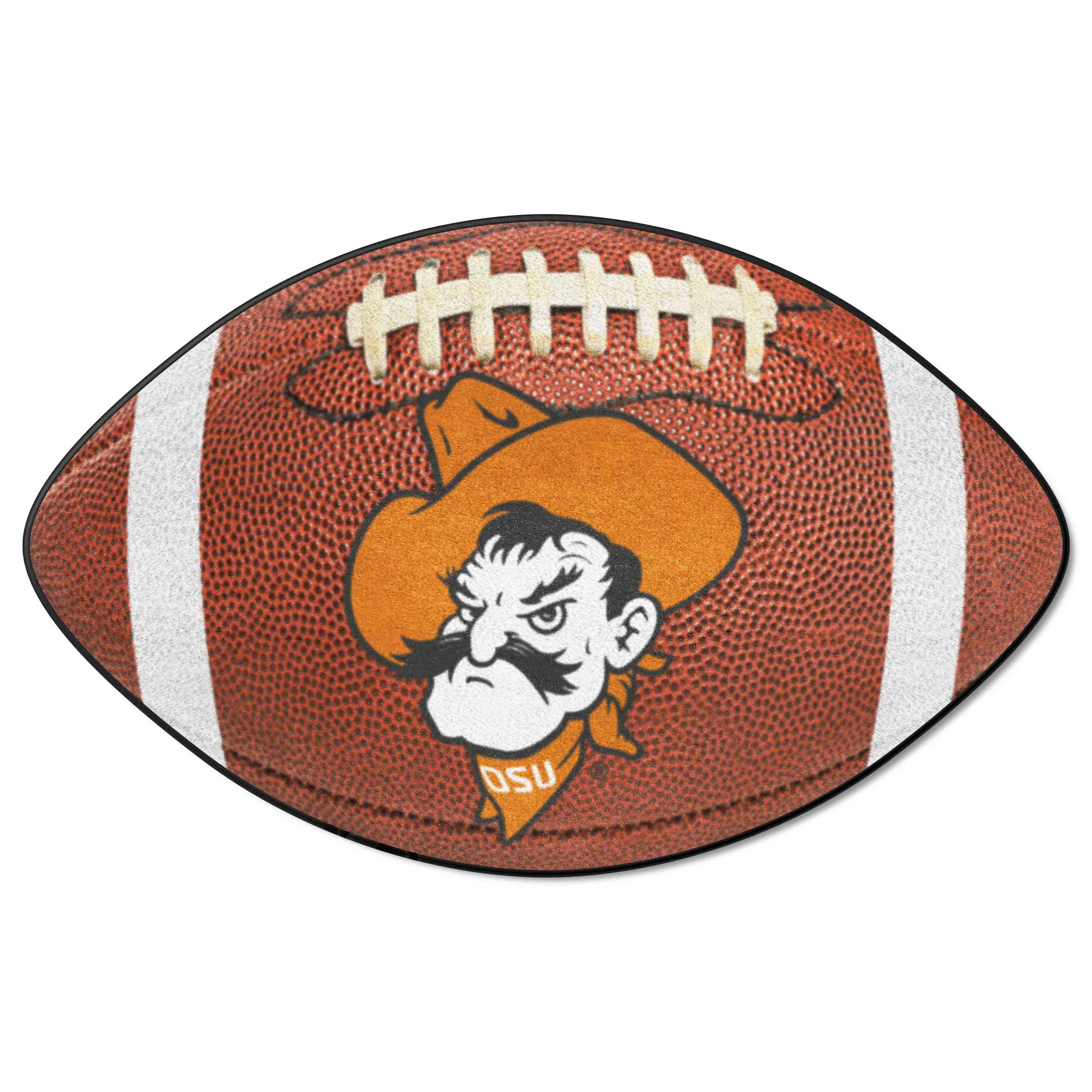 Oklahoma State Cowboys  Football Rug - 20.5in. x 32.5in.