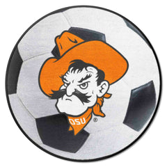 Oklahoma State Cowboys Soccer Ball Rug - 27in. Diameter - Oklahoma State