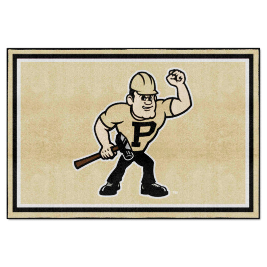 Purdue Boilermakers 5ft. x 8 ft. Plush Area Rug