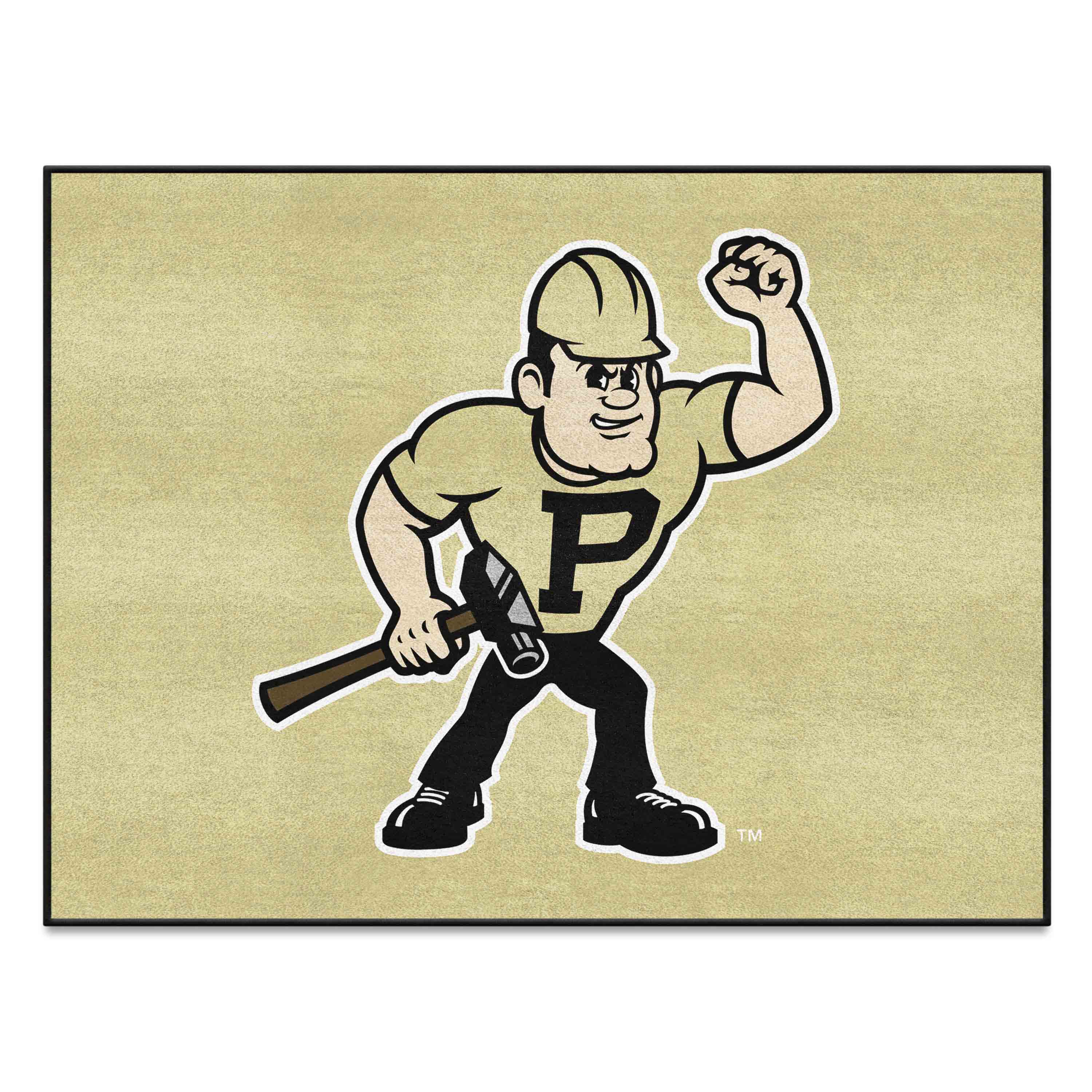 Purdue Boilermakers All-Star Rug - 34 in. x 42.5 in. - Purdue