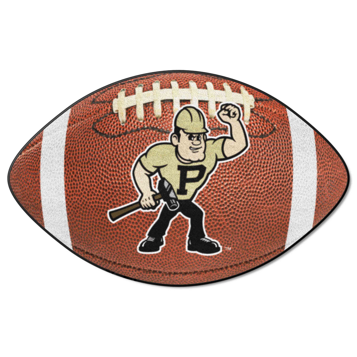 Purdue Boilermakers  Football Rug - 20.5in. x 32.5in.