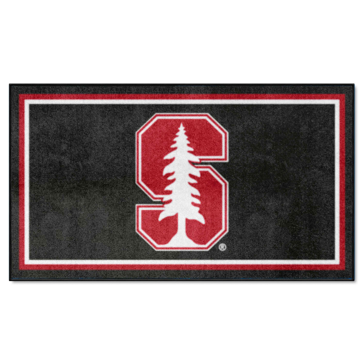 Stanford Cardinal 3ft. x 5ft. Plush Area Rug