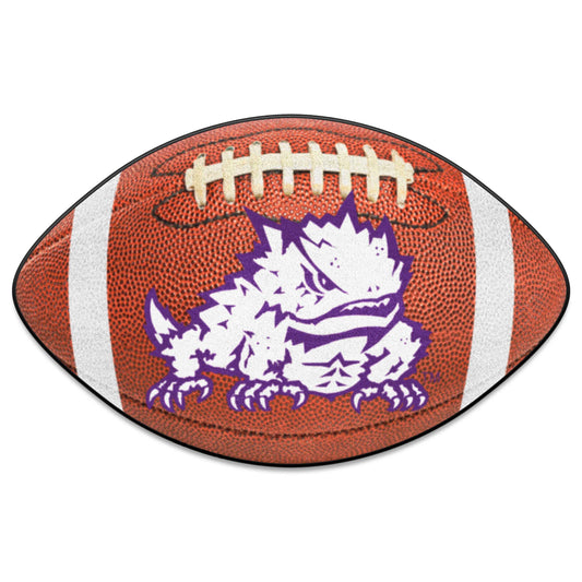 TCU Horned Frogs  Football Rug - 20.5in. x 32.5in.