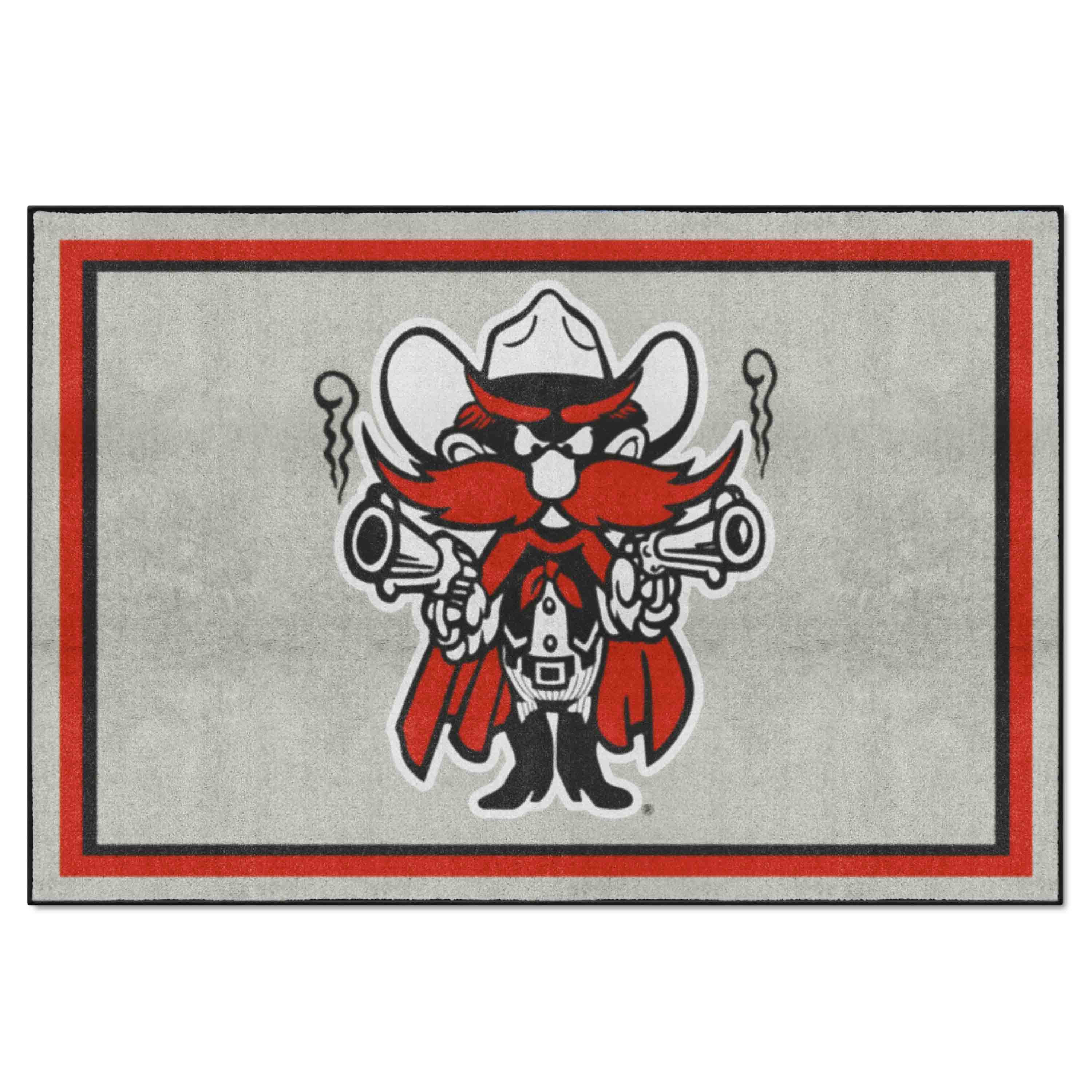 Texas Tech Red Raiders 5ft. x 8 ft. Plush Area Rug