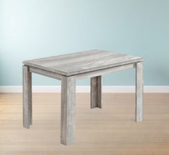 47" Gray Dining Table - Homeroots