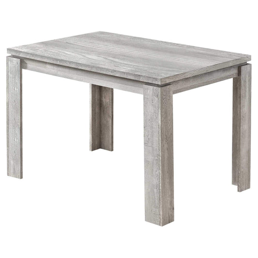 47" Gray Dining Table - Homeroots