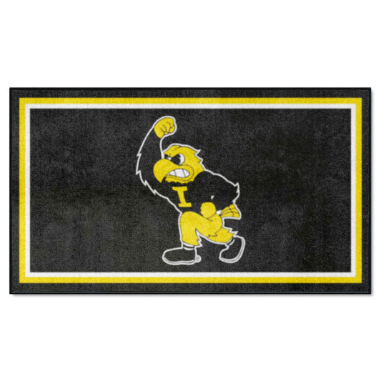 Iowa Hawkeyes 3ft. x 5ft. Plush Area Rug