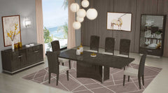 99" Gray Brown Solid Wood Dining Table - Homeroots