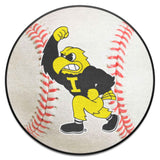 Iowa Hawkeyes Baseball Rug - 27in. Diameter