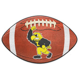 Iowa Hawkeyes  Football Rug - 20.5in. x 32.5in.