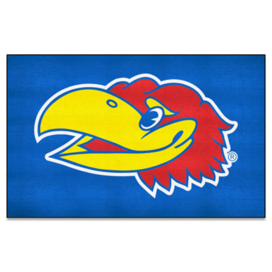 Kansas Jayhawks Ulti-Mat Rug - 5ft. x 8ft.