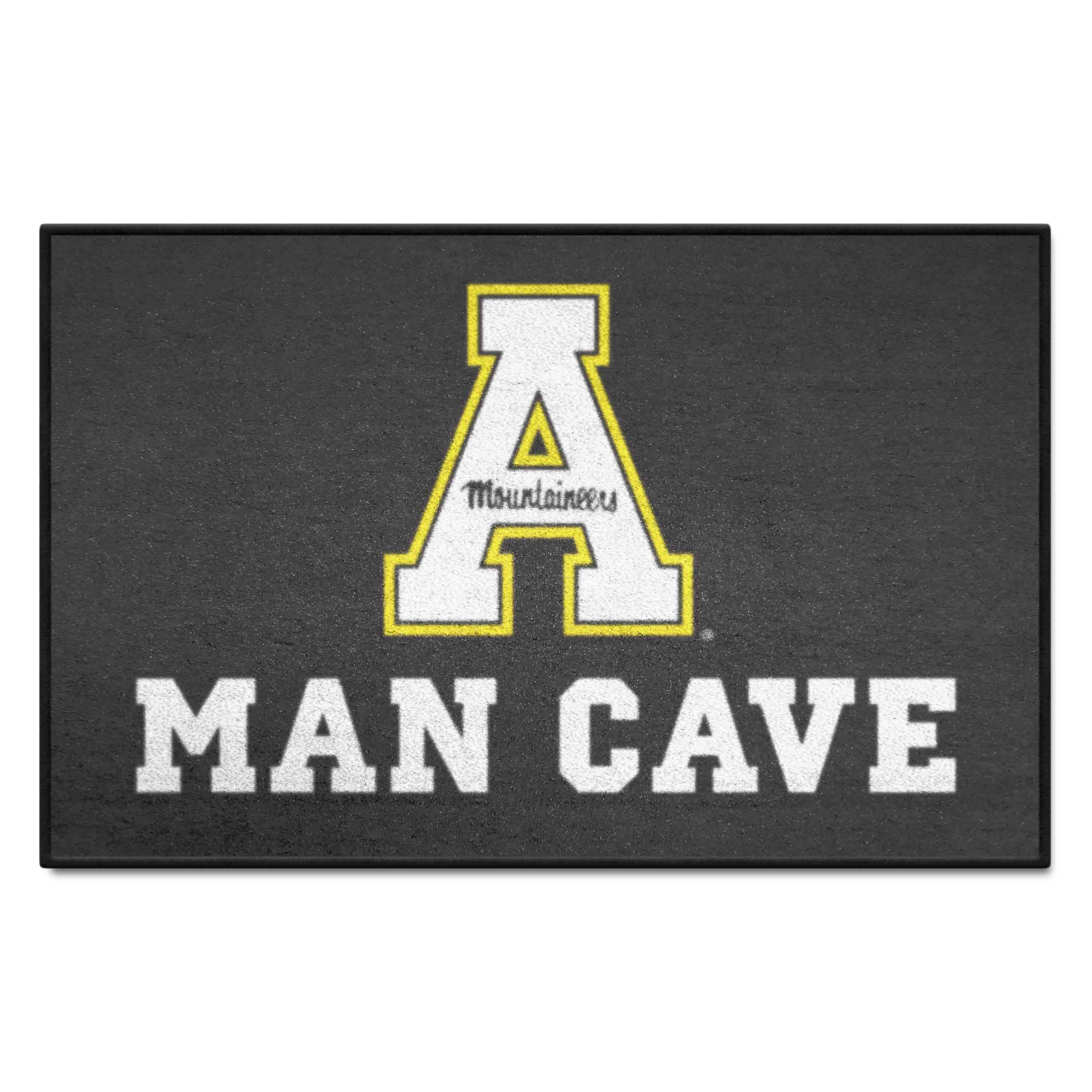 Appalachian State Mountaineers Man Cave Starter Mat Accent Rug - 19in. x 30in.