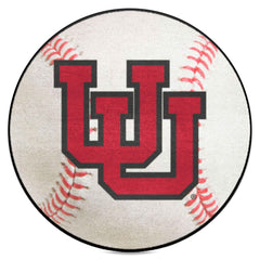 Utah Utes Baseball Rug - 27in. Diameter