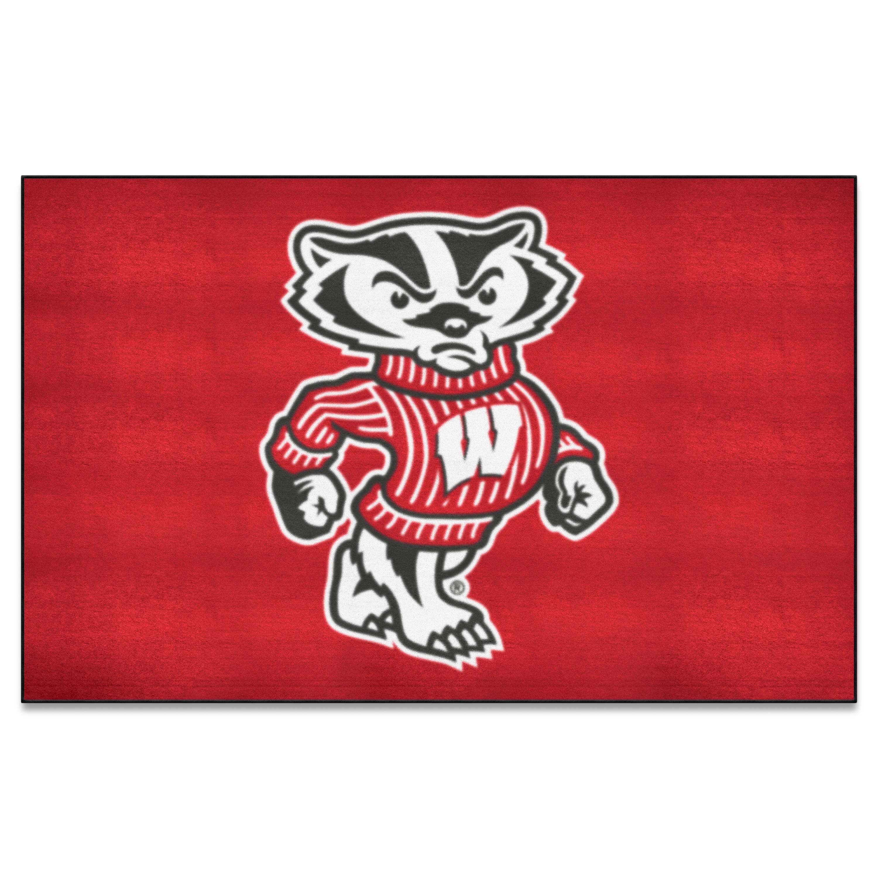 Wisconsin Badgers Ulti-Mat Rug - 5ft. x 8ft.