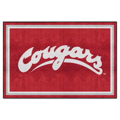 Washington State Cougars 5ft. x 8 ft. Plush Area Rug