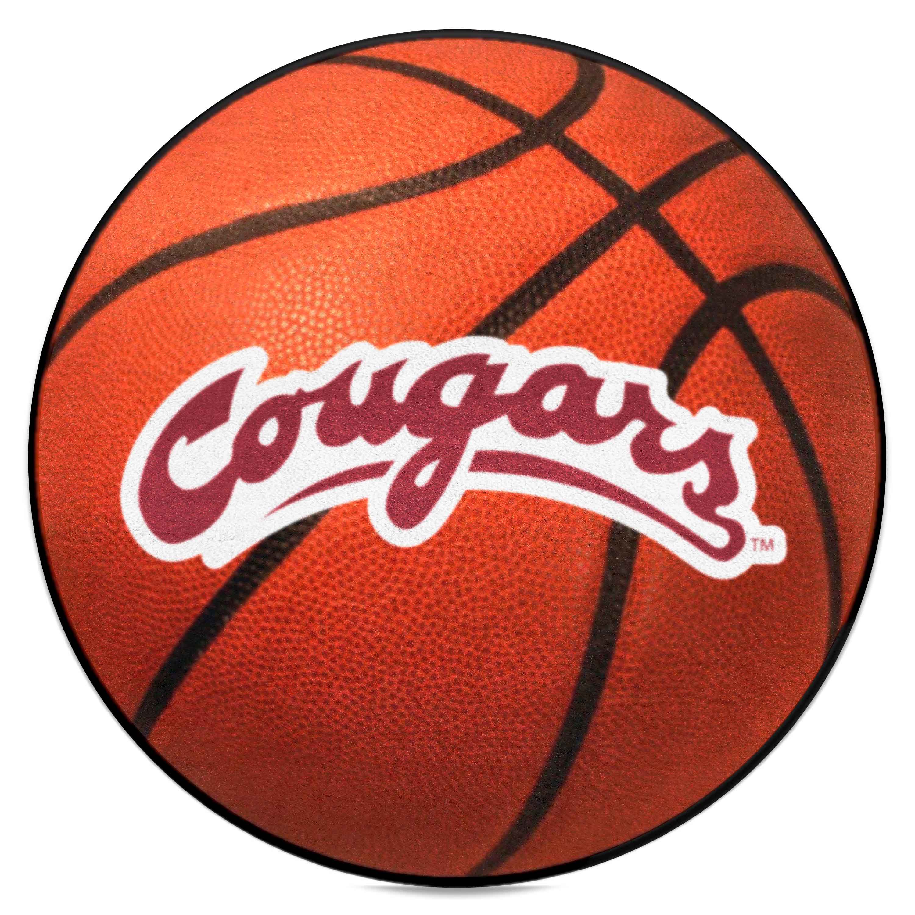 Washington State Cougars Baseball Rug - 27in. Diameter