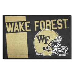 Alfombra decorativa de inicio Wake Forest Demon Deacons - 19 x 30 pulgadas.