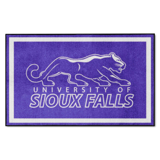 USF Cougars Cougars 4ft. x 6ft. Plush Area Rug