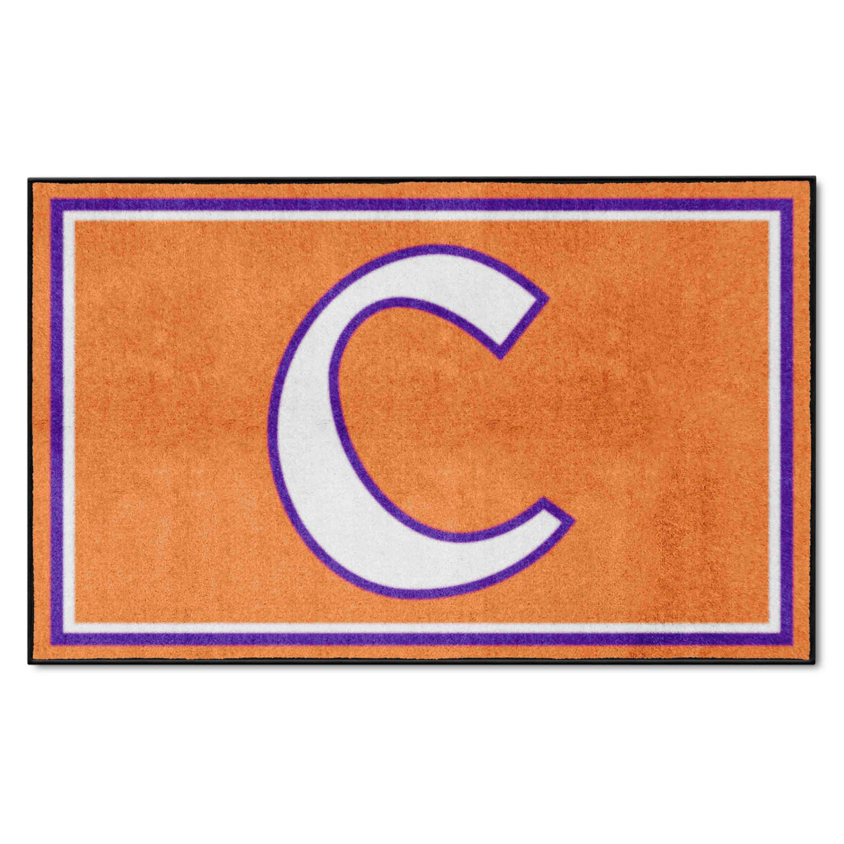 Clemson Tigers 4ft. x 6ft. Plush Area Rug - Clemson