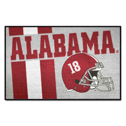 Alabama Crimson Tide Starter Mat Accent Rug - 19in. x 30in., Uniform Design