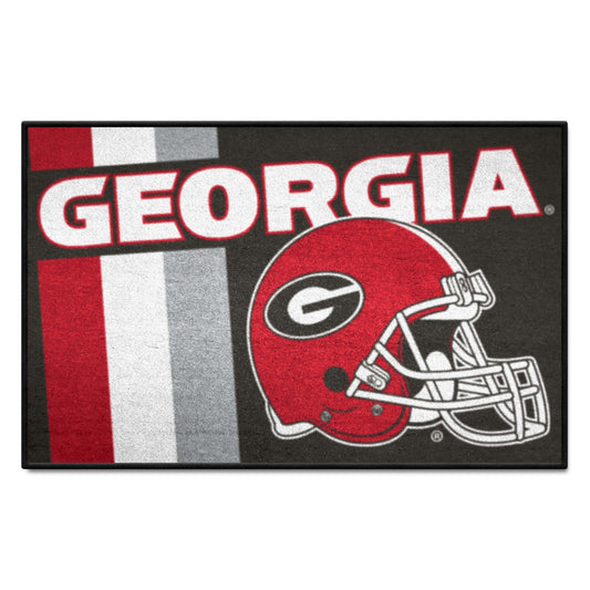 Georgia Bulldogs Starter Mat Accent Rug - 19in. x 30in., Uniform Design