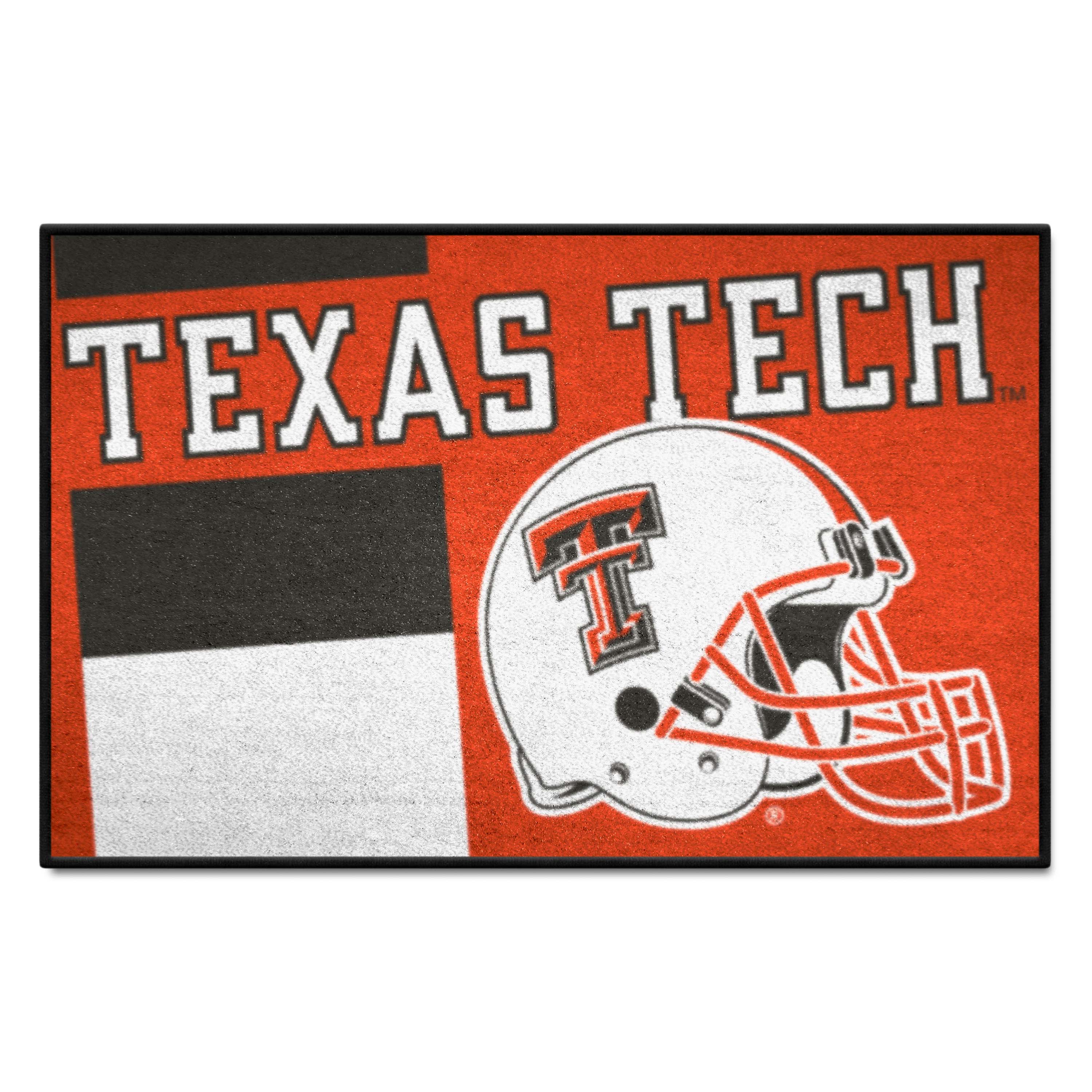 Texas Tech Red Raiders Starter Mat Accent Rug - 19in. x 30in., Uniform Design