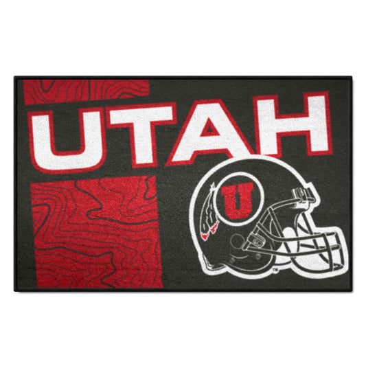 Utah Utes Starter Mat Accent Rug - 19in. x 30in.