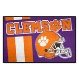 Clemson Tigers Starter Mat Accent Rug - 19in. x 30in., Uniform Design