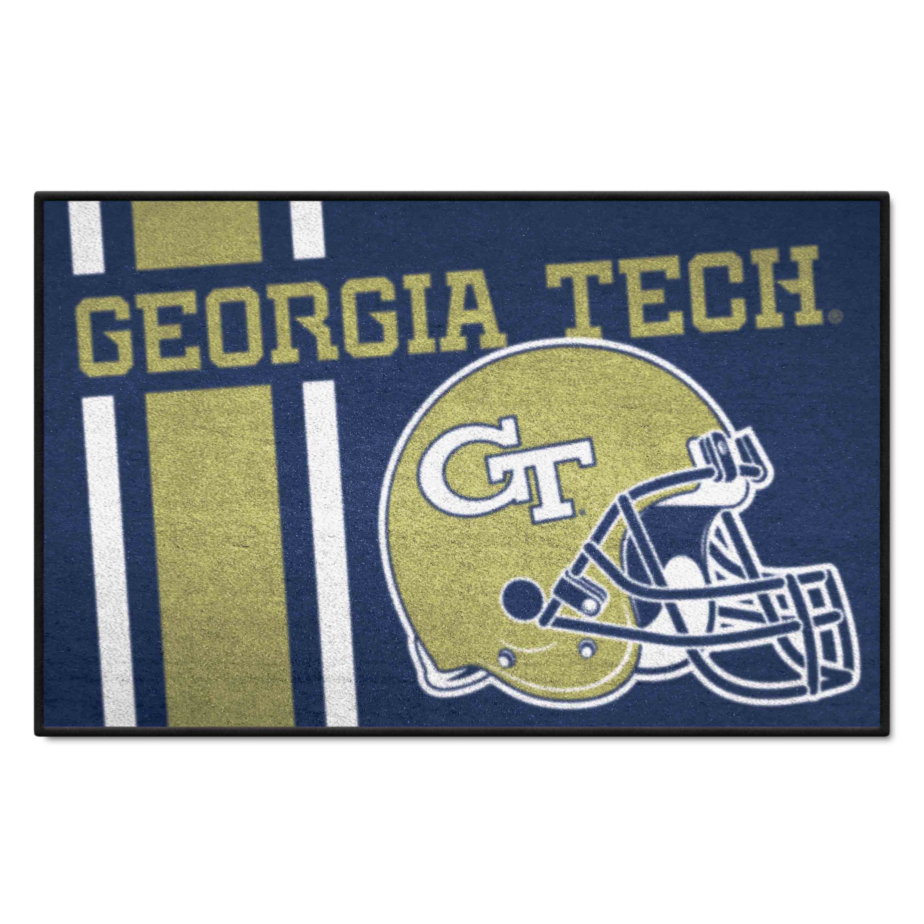 Georgia Tech Yellow Jackets Starter Mat Accent Rug - 19in. x 30in.