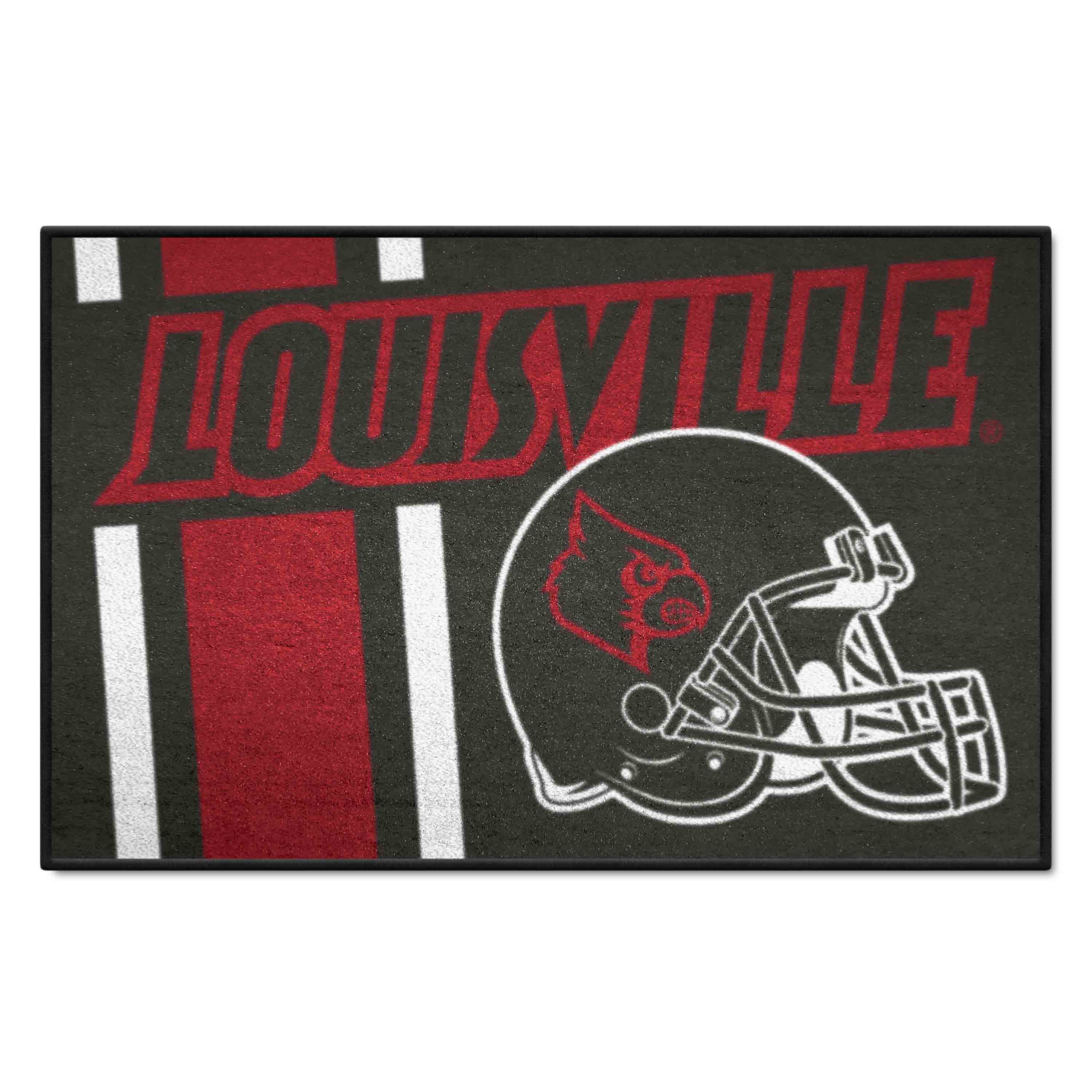 Louisville Cardinals Starter Mat Accent Rug - 19in. x 30in.