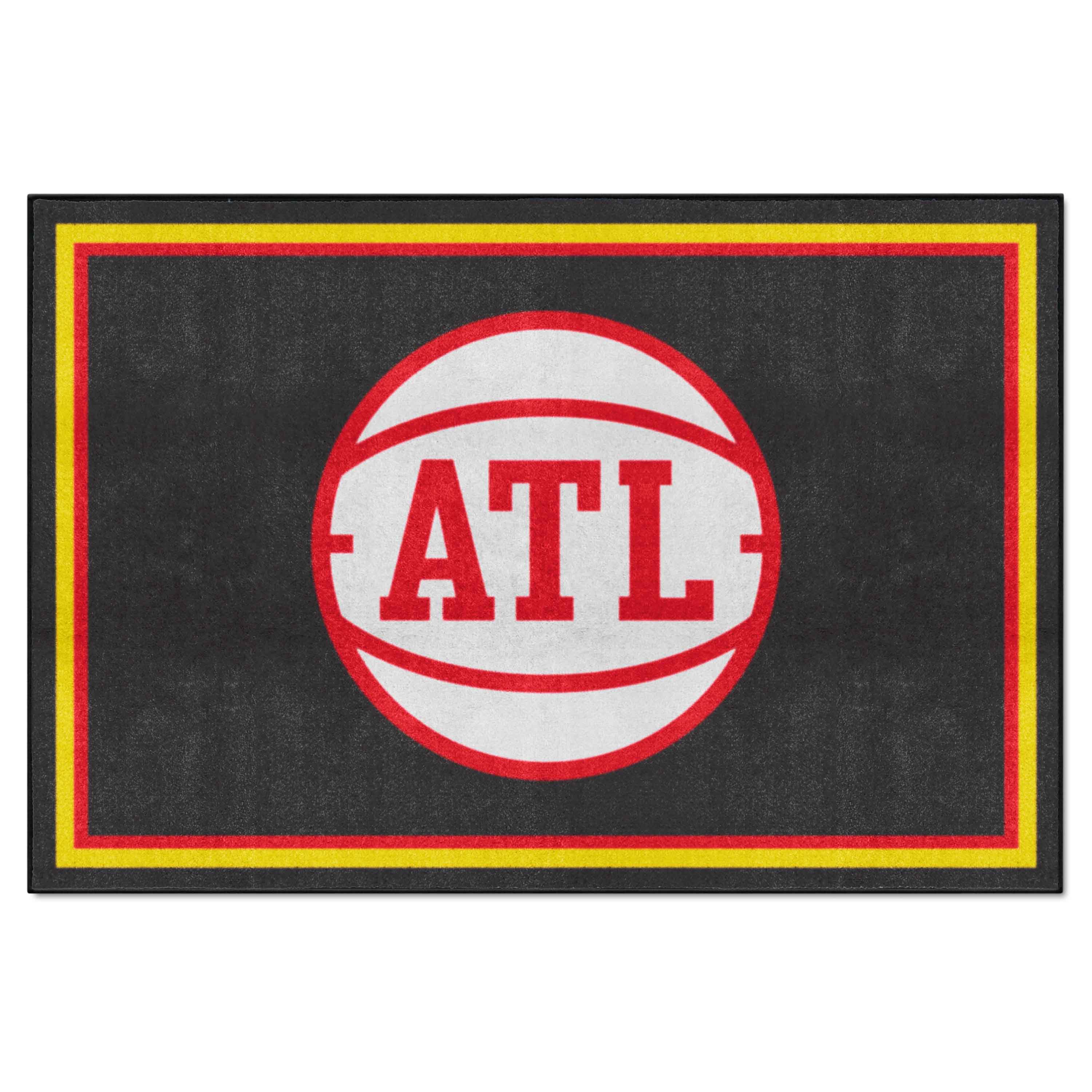 Atlanta Hawks 5ft. x 8 ft. Plush Area Rug