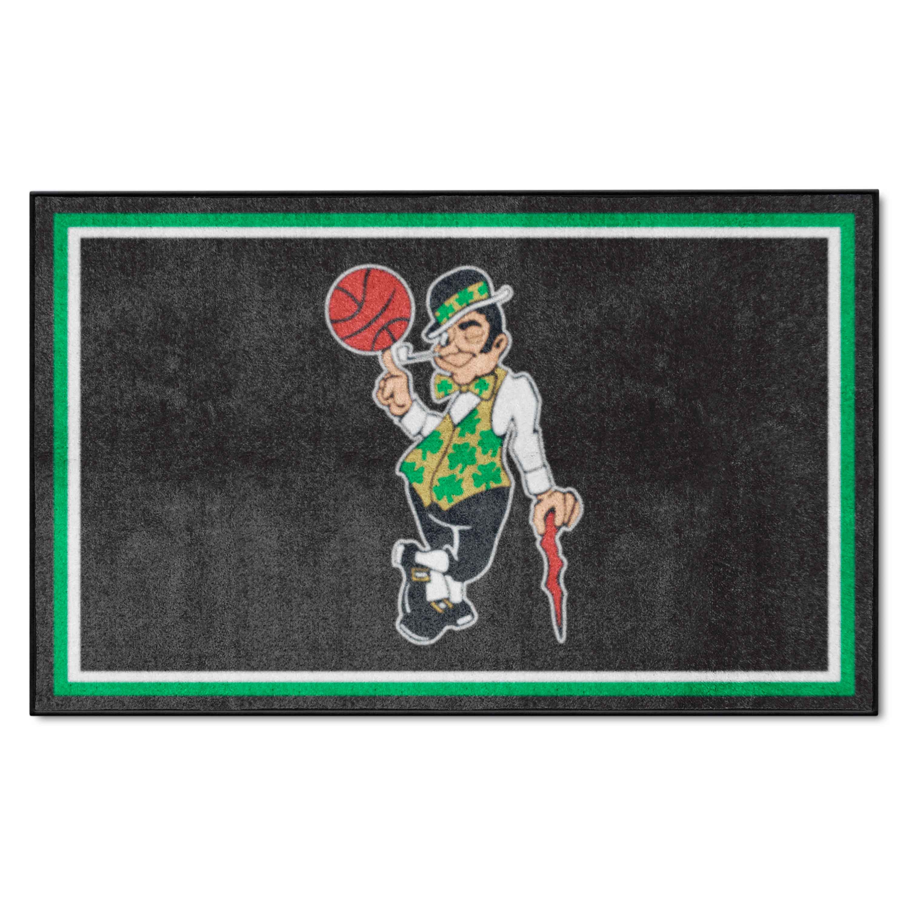 Boston Celtics 4ft. x 6ft. Plush Area Rug - Boston Celtics