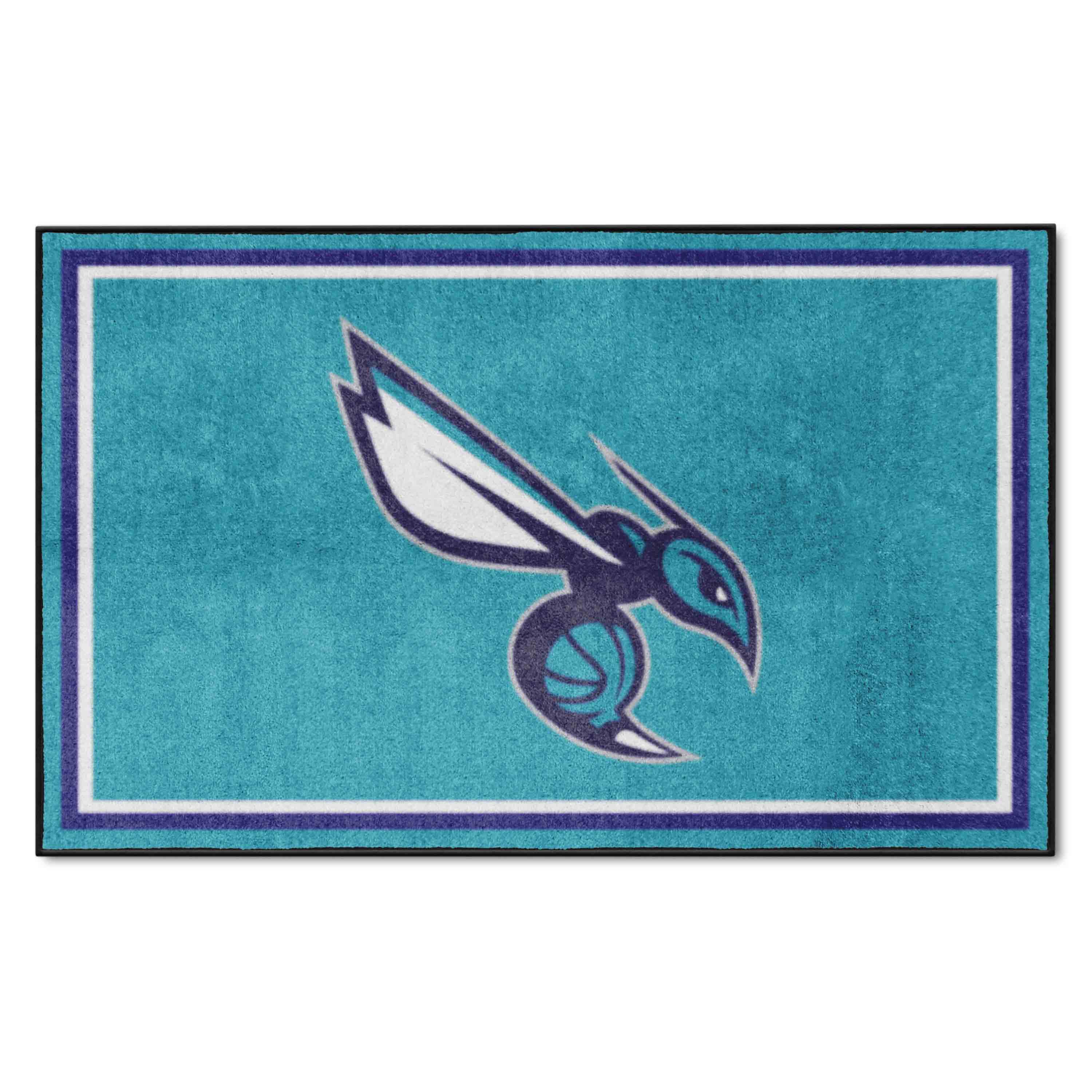 Charlotte Hornets 4ft. x 6ft. Plush Area Rug